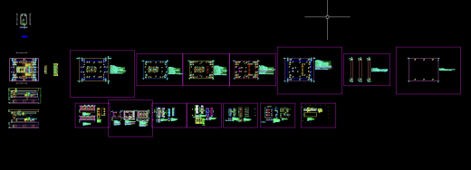 平板电脑后盖长边侧切模具图缩略图